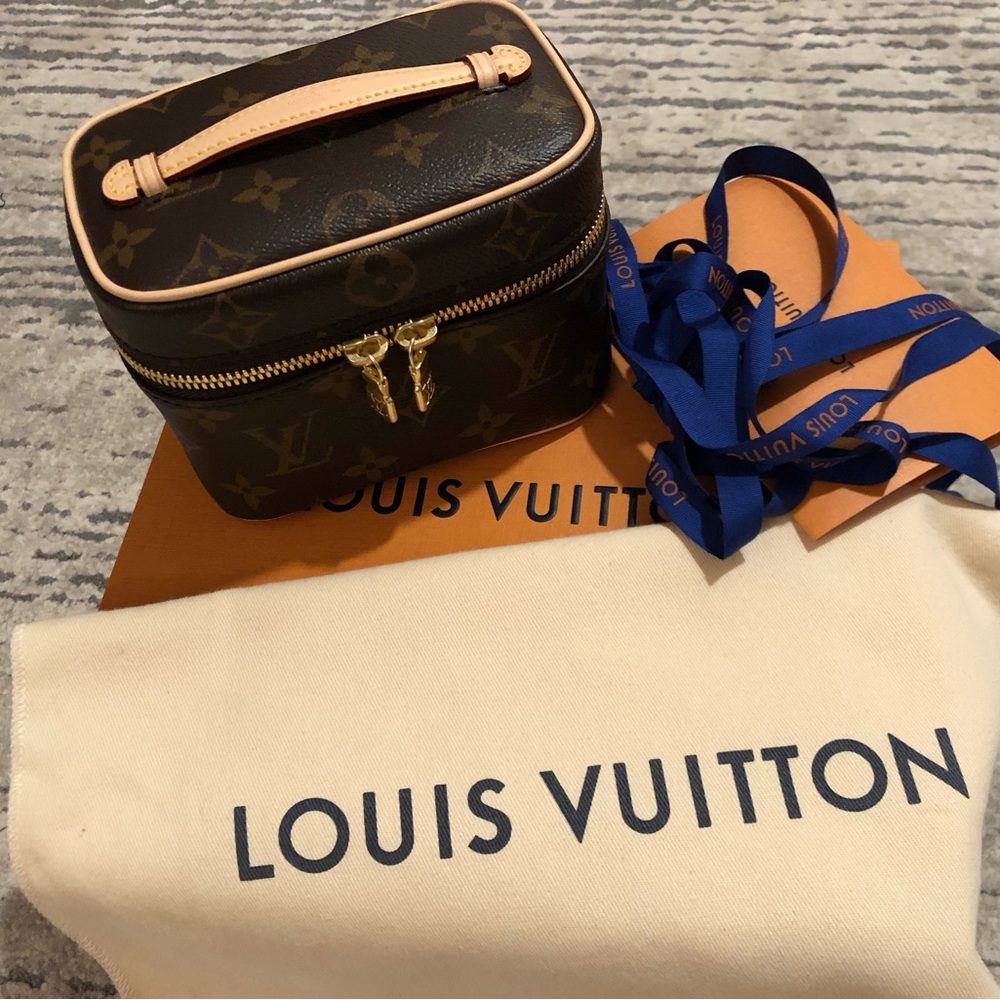 New, never used!!  *Authentic* - Louis Vuitton Nice Nano Toiletry Pouch